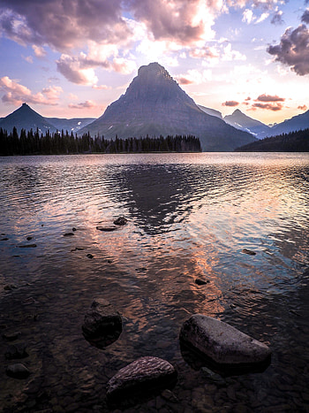 Nature, Stones, Mountains, Rocks, Vertex, Top, Lake HD phone wallpaper