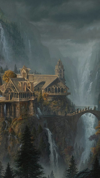 Rivendell, , Ryan Anderson, Scenic beauty HD phone wallpaper