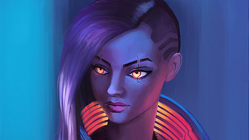 V Character Cyberpunk 2077 Paint Art , cyberpunk-2077, games, ps-games, xbox-games, pc-games, artstation HD wallpaper