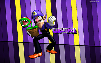 Waluigi HD wallpaper