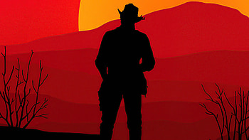 2022 Red Dead Redemption II , red-dead-redemption-2, games, 2022-games, behance, minimalism, minimalist HD wallpaper