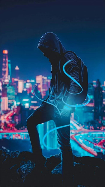 Hackers , Neon Hacker HD phone wallpaper