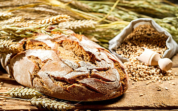 Freshly baked bread, Crusty exterior, Soft interior, Delicious aroma HD wallpaper
