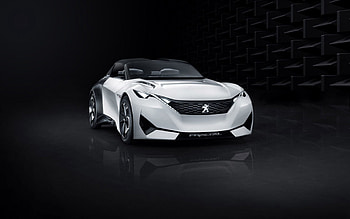 Peugeot, Cars, Front View, Fractal, Concept HD wallpaper