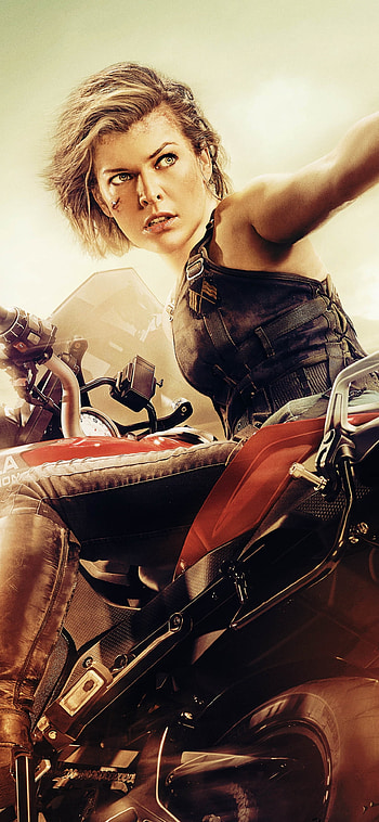 Milla Jovovich, Alice (Resident Evil), Movie, Resident Evil: The Final Chapter, Resident Evil HD phone wallpaper