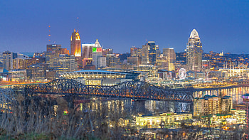 Cincinnati, graphy by Aaron Crum, Travels HD wallpaper