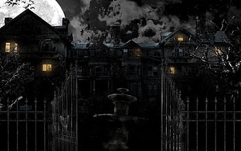 Haunted House HD wallpaper