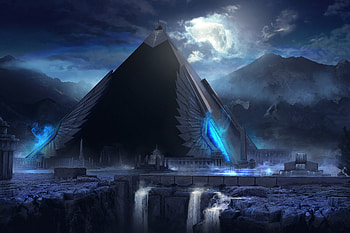 Pyramid Artwork, pyramid, artwork, artist, digital-art HD wallpaper