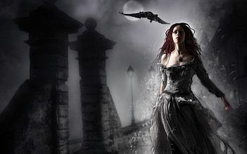 Best goth girl, Impressive , Artistic visuals, Distinctive style HD wallpaper