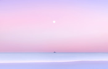 Dreamy Blush Serene Pink Landscape In Minimalist Style, dreamy, minimalism, minimalist, pink, artist, artwork, digital-art HD wallpaper