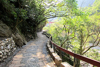 Curve mountain paths, streams, paths, curve, rock, mountain HD wallpaper