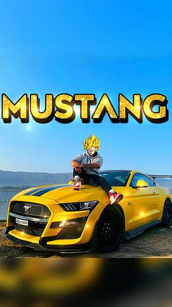 SCOUT Mustang, goku, car, bgmi HD phone wallpaper