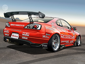 S15 Time Attack Vexel, car, red, tyre, , shiny, sportcar HD wallpaper