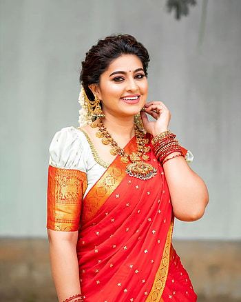 Sneha, sari, actress3 HD phone wallpaper