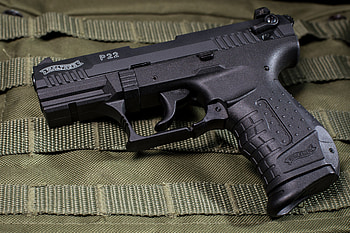 Pistol, Walther P22, Weapons HD wallpaper