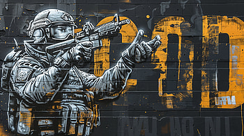 Modern Warfare Soldier - Call of Duty Game Art, video game, Call Of Duty, Call of Duty: Modern Warfare HD wallpaper
