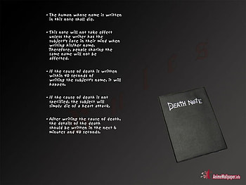 Death Note, anime, dark HD wallpaper