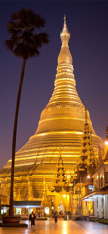 Shwedagon Pagoda, , Serene beauty HD phone wallpaper