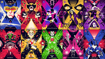 X-Men '97 — Neon Hero Montage, X-Men '97 HD wallpaper
