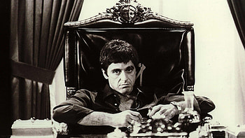 Scarface Movie, Intense crime drama, Tony Montana, Iconic poster HD wallpaper