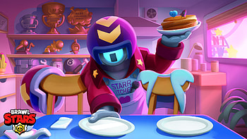 Brawl Stars : Kitchen Showdown with Style!, video game, Brawl Stars HD wallpaper