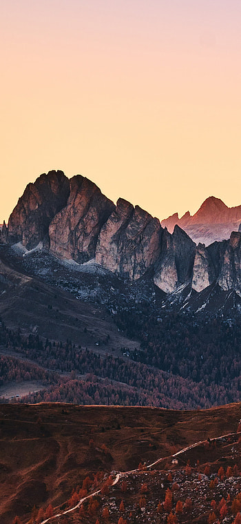 Giau Pass Mountain, Italy, nature, mountain HD phone wallpaper