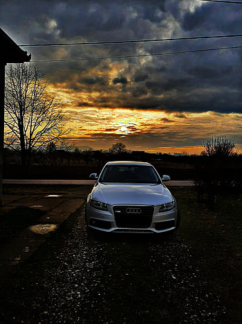 Audi, cars, a4, b8 HD phone wallpaper