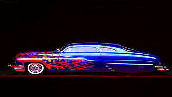 1949, classic, mercury, musslce car, merc HD wallpaper