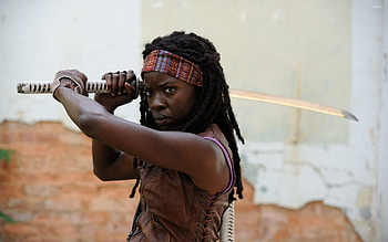 The Walking Dead, Michonne , Top HD wallpaper