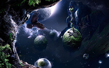 Landscape, Fantasy HD wallpaper