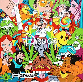trippy disney cocaine drugs weed lsd bugs bunny acid trip ariel mario Super Mario fear and loathing in las vegas smoke weed speed meth mdma acid trip lsd ... HD wallpaper