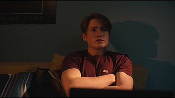 Kit Connor, Vans t-shirt, Nick Nelson, Heartstopper S01E06 HD wallpaper