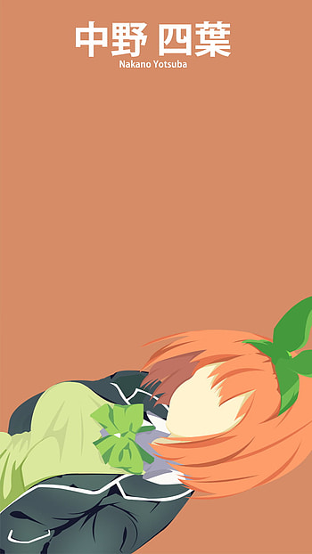 NAKANO Yotsuba, Anime, the quintessential quintuplets, Go-tōbun no hanayome HD phone wallpaper