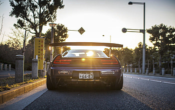 Honda, Cars, Back View, Rear View, Nsx HD wallpaper