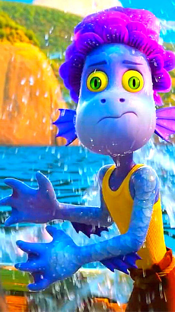 luca, water playing HD phone wallpaper