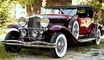 1978 Duesenburg J (Retro), 1978, red, duesenburg, cars HD wallpaper