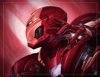 Captain America Civil War Iron Man, captain-america-civil-war, artwork, superheroes, deviantart, iron-man HD wallpaper