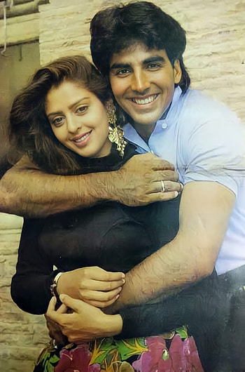Suhaag, nagma, akshay HD phone wallpaper