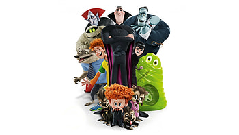 Hotel Transylvania: Transformania animation, frontal view, White background HD wallpaper
