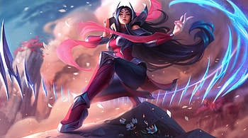 Irelia League Of Legends, league-of-legends, games, artwork, irelia, deviantart HD wallpaper