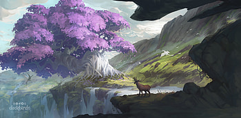 Elk Art , elk, animals, artist, artwork, digital-art, deviantart HD wallpaper