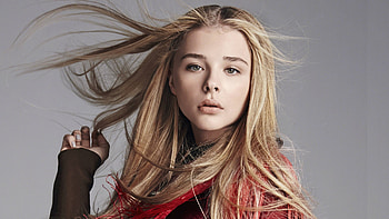 Chloe Grace Moretz, makeup, beautiful actress HD wallpaper