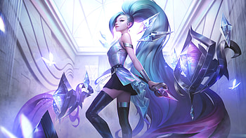 Seraphine In League Of Legends , seraphine-league-of-legends, league-of-legends, kda, games, 2020-games HD wallpaper