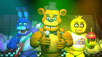 Five Nights At Freddy's, Freddy (Five Nights At Freddy's), Bonnie (Five Nights At Freddy's), Video Game, Chica (Five Nights At Freddy's) HD wallpaper