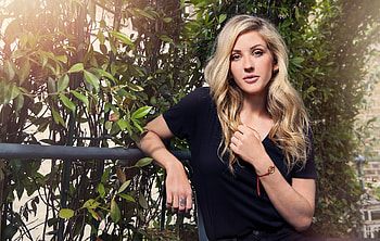 Ellie Goulding, Impressive graphy, Stunning model, Striking hairstyle HD wallpaper