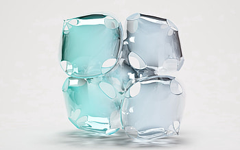 Light, 3D, Liquid, Form, Light Coloured, Glass HD wallpaper