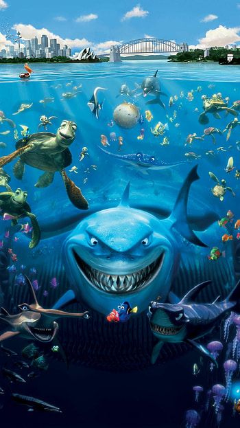 Finding Nemo, , Memorable scenes, Disney magic HD phone wallpaper