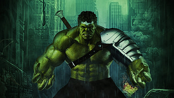 Hulk Arts, hulk, superheroes, digital-art, artwork, deviantart HD wallpaper