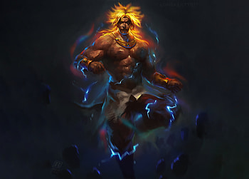 Movie, anime, Dragon Ball Super: Broly, art HD wallpaper
