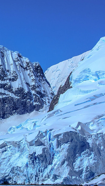 Mountain snow, Snowy, Antarctica, Galaxy S4 HD phone wallpaper